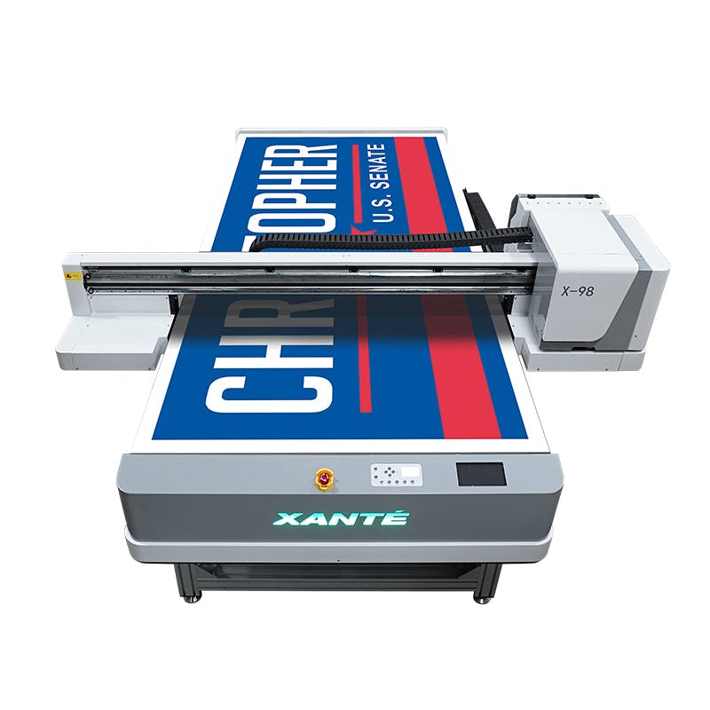 Xante X-Series Wide Format Flatbed UV Inkjet Printer | Ricoh USA