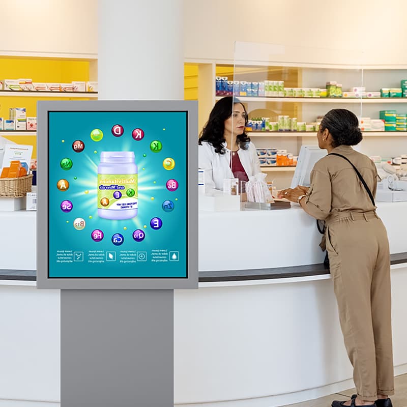 Explore the benefits of an all-in-one, easy-to-implement, in-store media advertising solution.